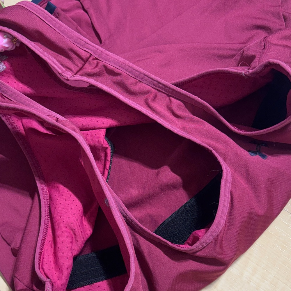 Under Armour Women's Raspberry Racerback Tank Top - Picture 4 of 5